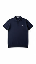 Calvin Klein Basic Polo Yaka -  Lacivert