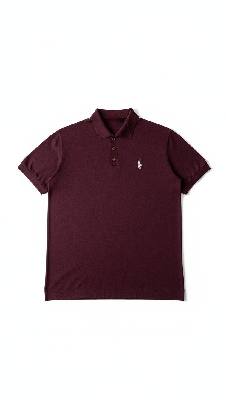 Polo Ralph Lauren Basic Polo Yaka -  Bordo