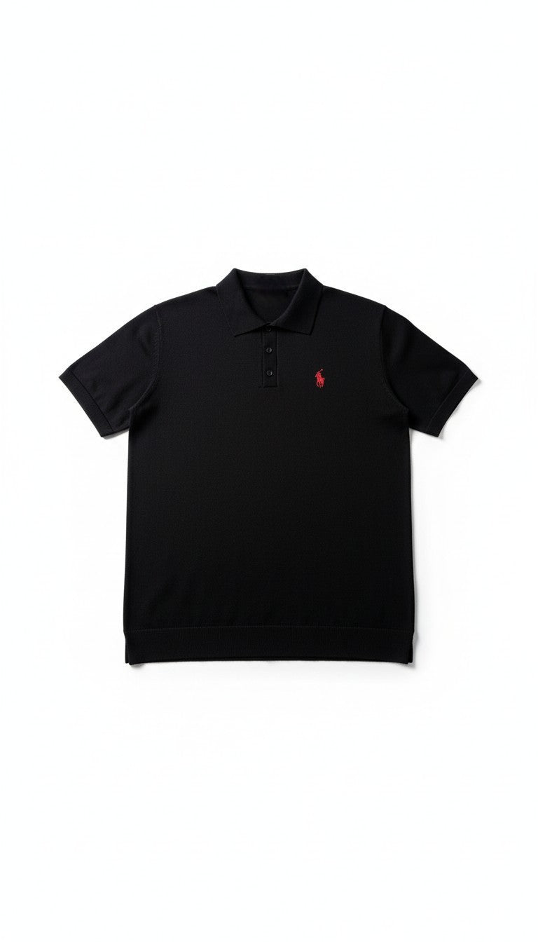 Polo Ralph Lauren Basic Polo Yaka -  Siyah