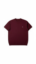 Tommy Basic T-Shirt - Bordo